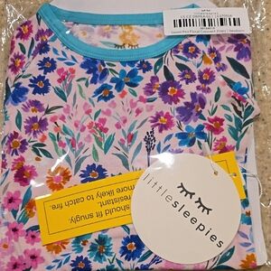 Little Sleepies Sweet Pea Crescent Zippy